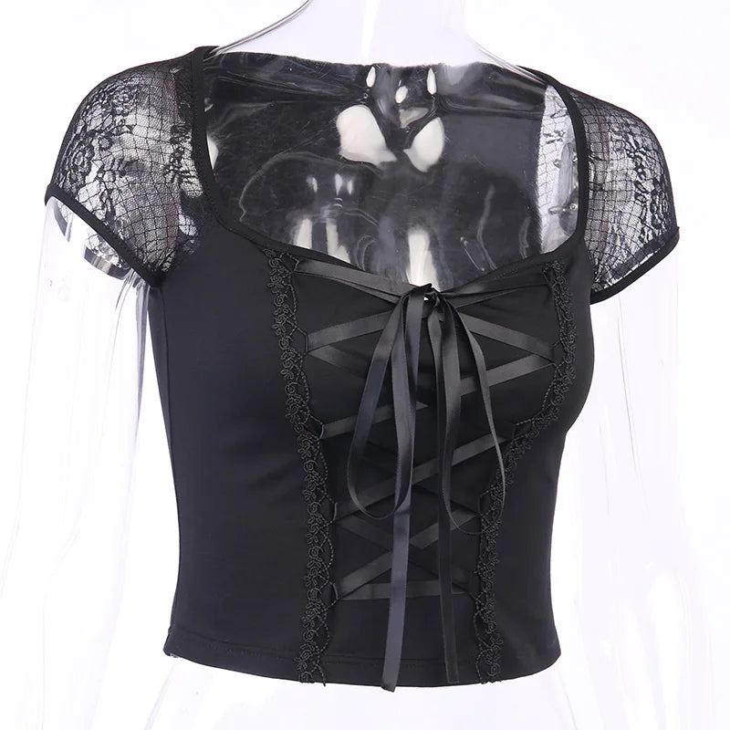 The Nocturne Top – Lacebound Ritualwear