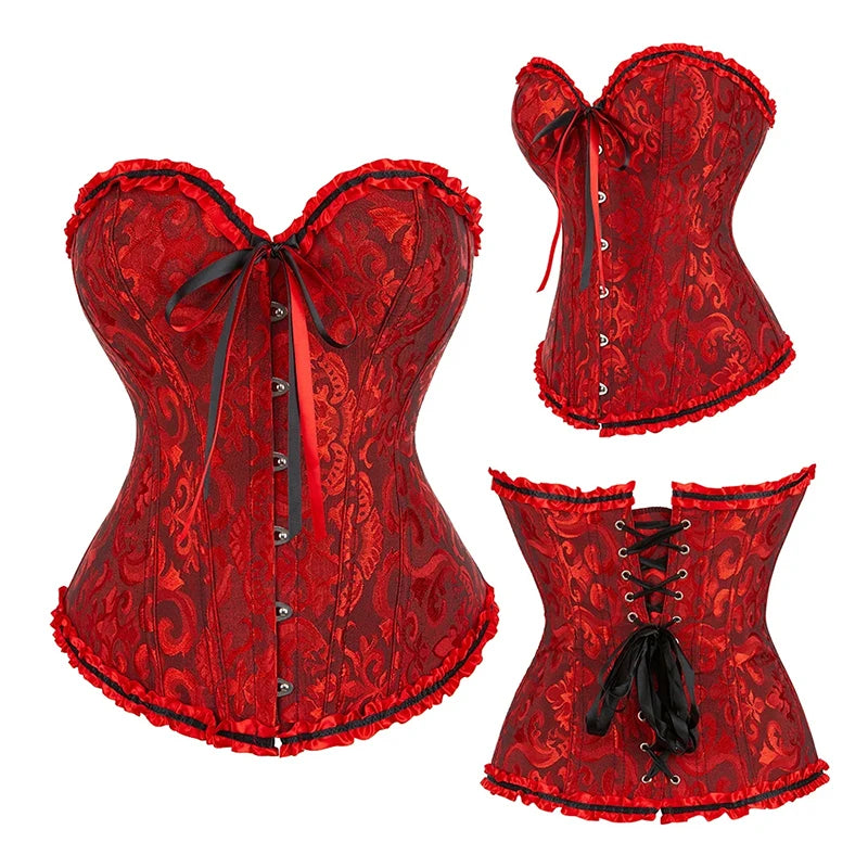 The Widow’s Rose – Lace Corset of the Night Court