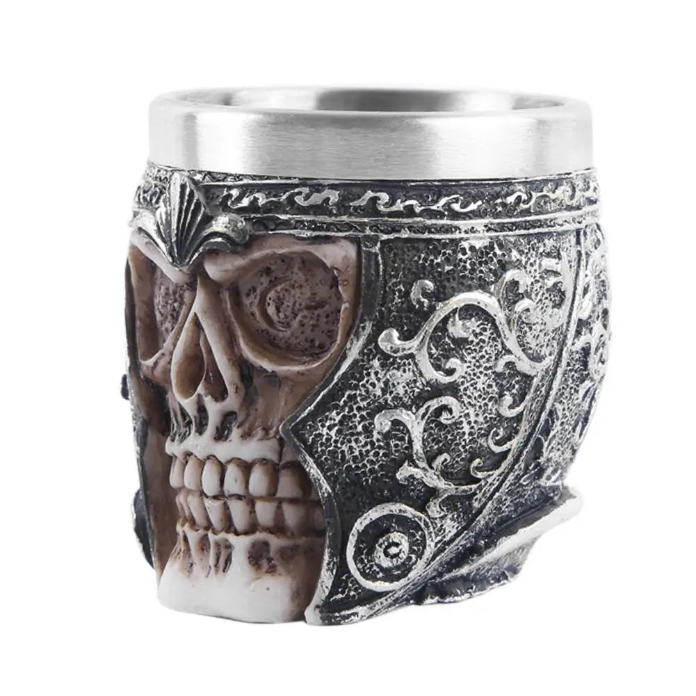 The Berserker’s Mug – Viking Wooden Tankard with Steel Rim