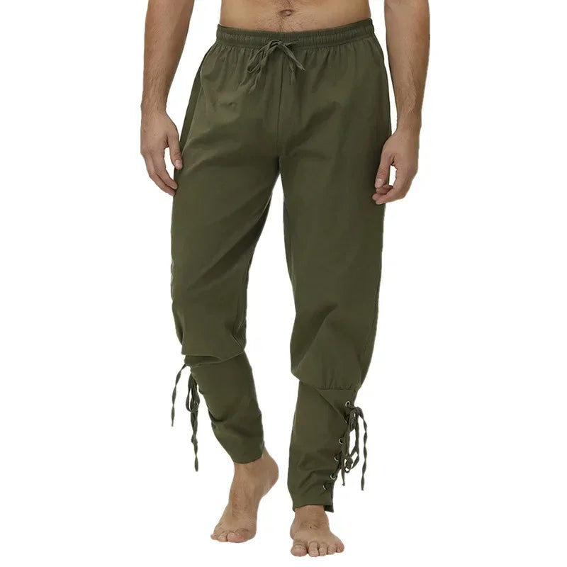 The Nomad’s Trousers – Viking Drawstring Warrior Pants