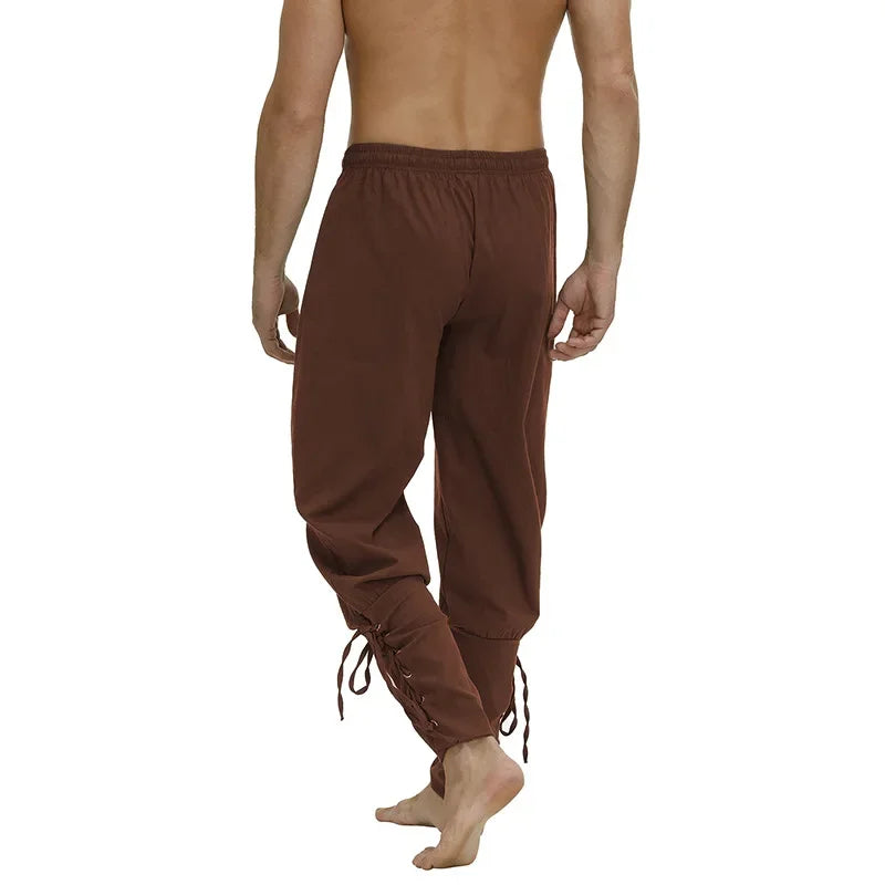 The Nomad’s Trousers – Viking Drawstring Warrior Pants