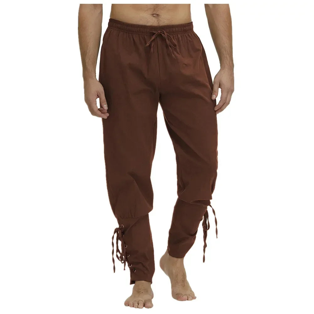 The Nomad’s Trousers – Viking Drawstring Warrior Pants