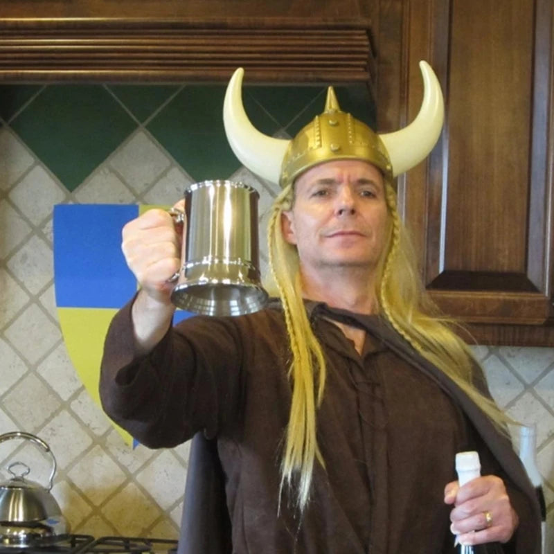 The Horned Legacy” – Viking Warrior Helmet for Bold Souls