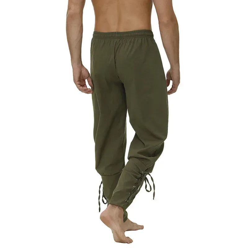 The Nomad’s Trousers – Viking Drawstring Warrior Pants
