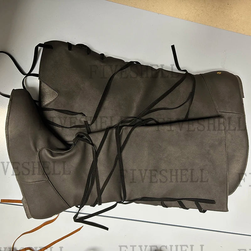 The Wanderer’s Boots – Pathwalker Leatherbound Footwear