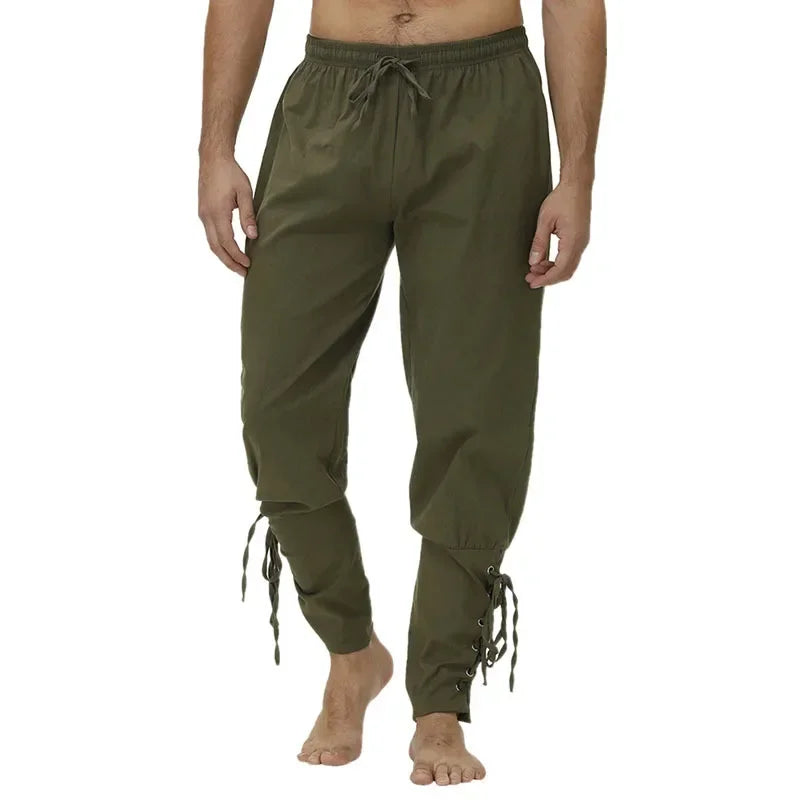 The Nomad’s Trousers – Viking Drawstring Warrior Pants
