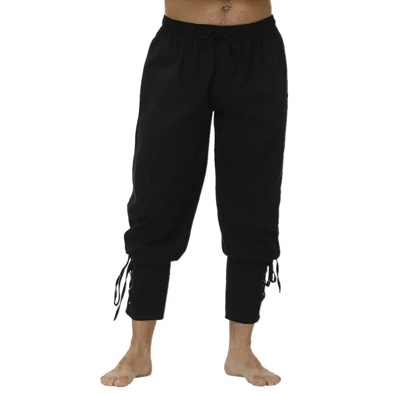 The Nomad’s Trousers – Viking Drawstring Warrior Pants