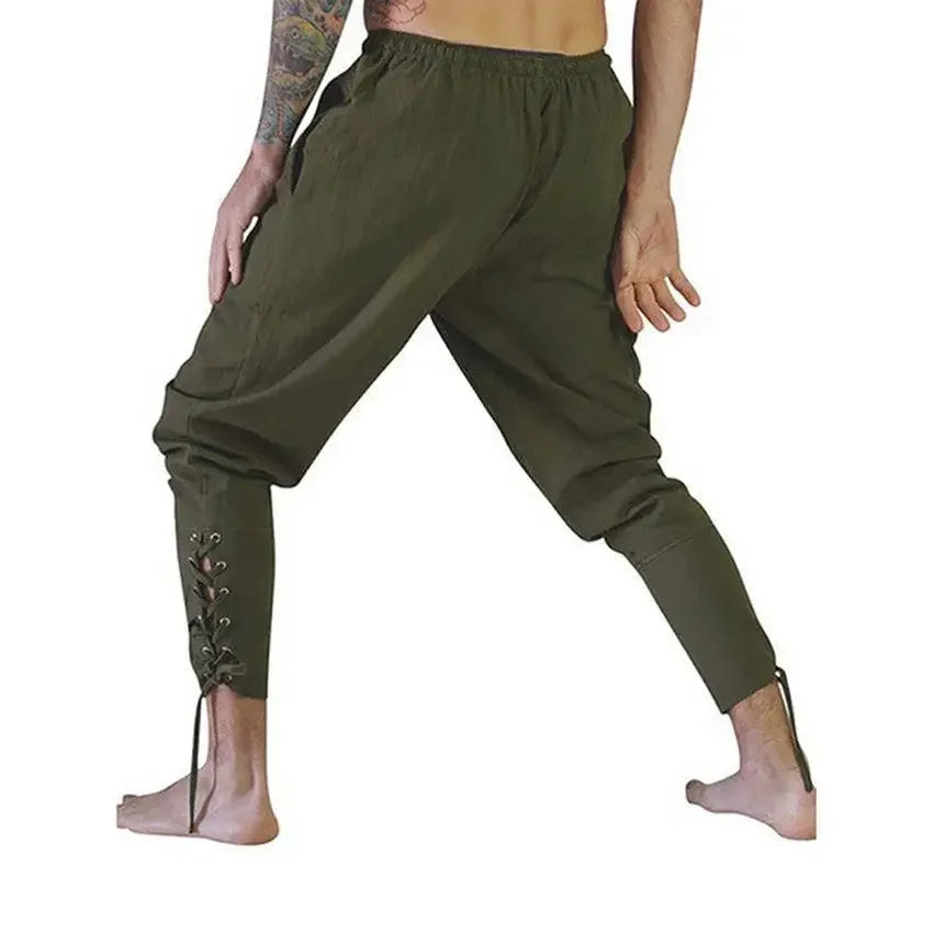 The Nomad’s Trousers – Viking Drawstring Warrior Pants