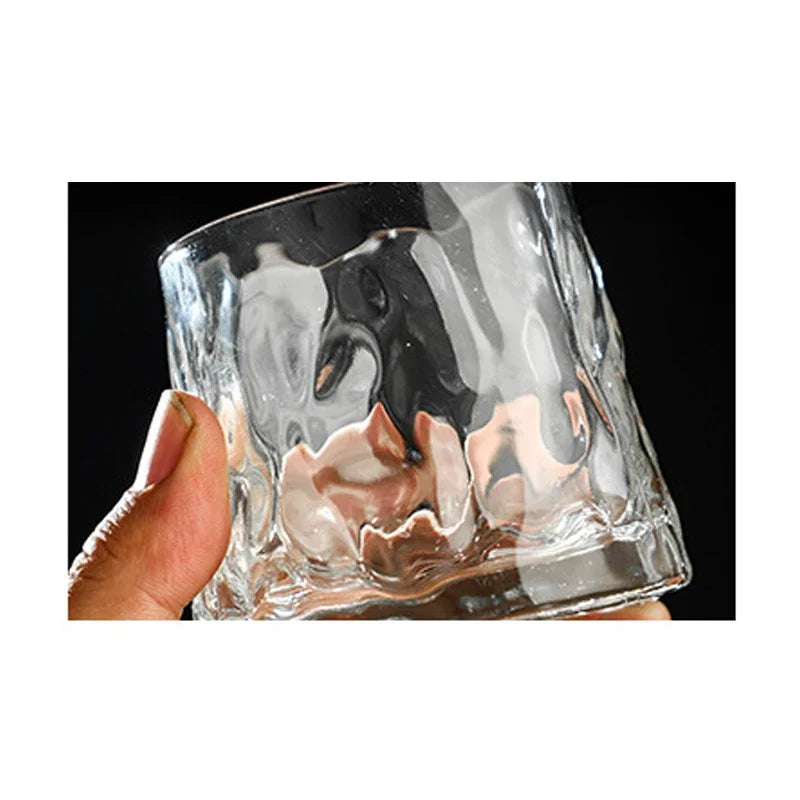 The Spinning Chalice – 200ML Rotating Whiskey Glass with Wooden Base