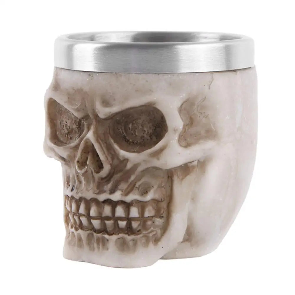 The Berserker’s Mug – Viking Wooden Tankard with Steel Rim