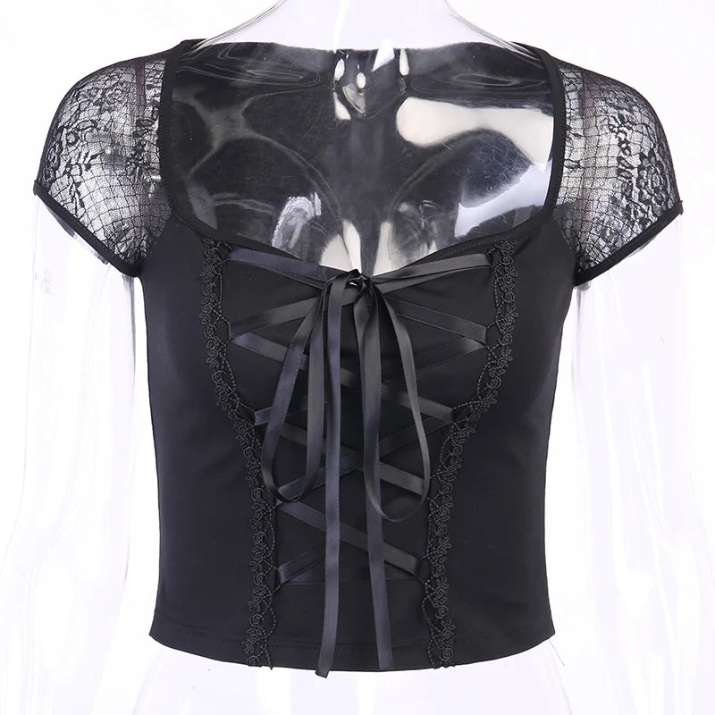 The Nocturne Top – Lacebound Ritualwear