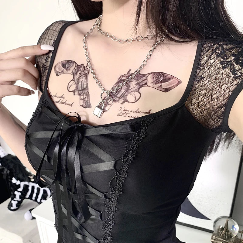 The Nocturne Top – Lacebound Ritualwear