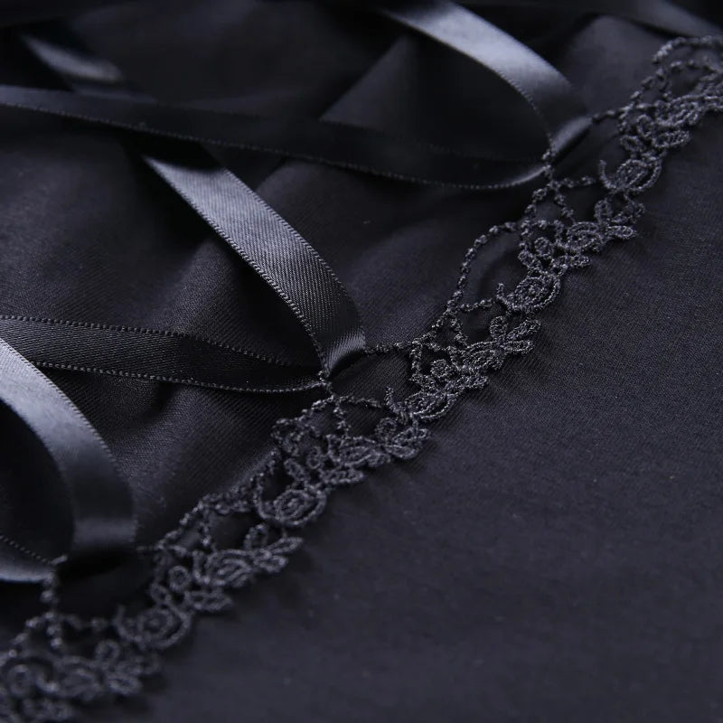 The Nocturne Top – Lacebound Ritualwear