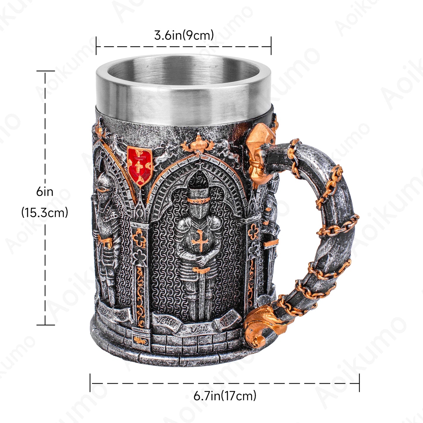 The Oathkeeper – Templar Chalice of the Ancient 850 ml