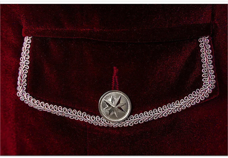 The Captain’s Command – Gothic Velvet Pirate Coat