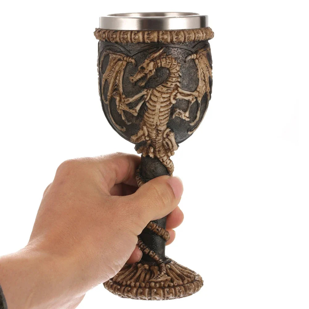 The Berserker’s Mug – Viking Wooden Tankard with Steel Rim