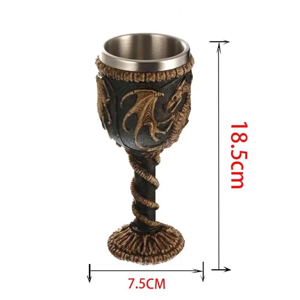 The Berserker’s Mug – Viking Wooden Tankard with Steel Rim