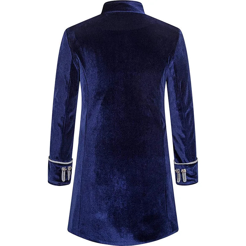The Captain’s Command – Gothic Velvet Pirate Coat