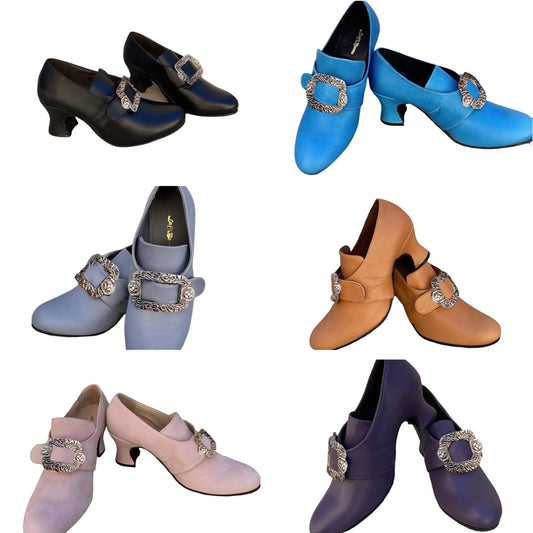 The Noble Step – Lady’s Heeled Slippers of the Hidden Court.