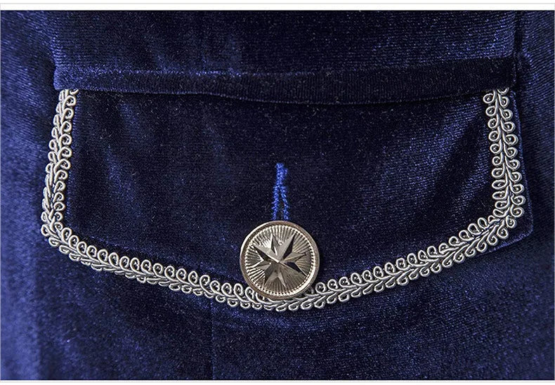The Captain’s Command – Gothic Velvet Pirate Coat